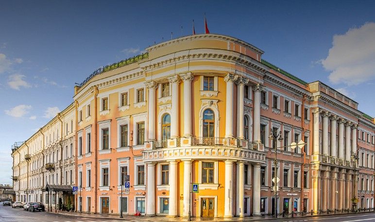 фасад дома, здание по адресу г Санкт-Петербург, наб Реки Мойки, д 59/15 